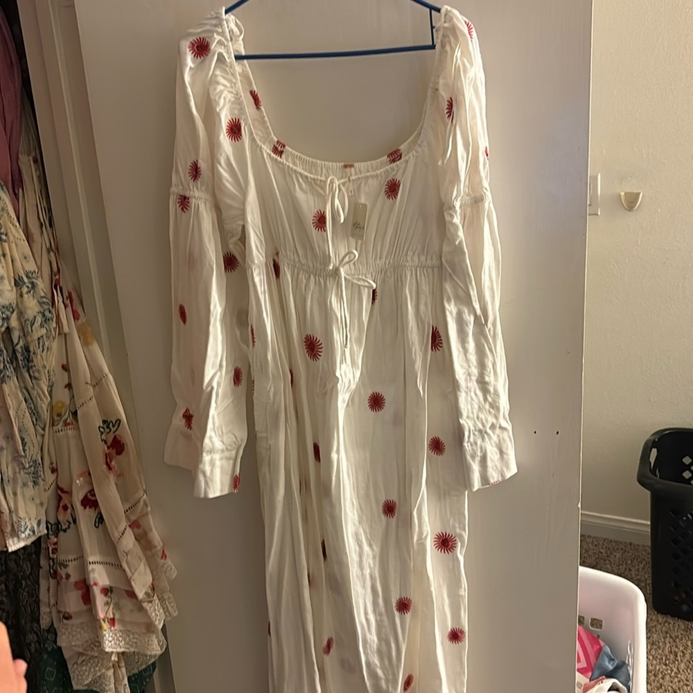 Never worn free people dress, XL